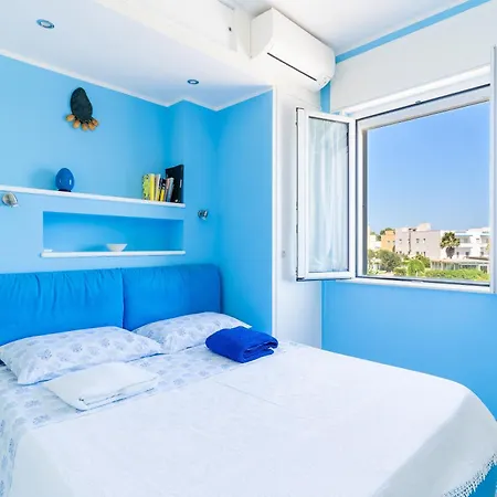 Beachfront Apartment With Amazing Sea View Balconies Otranto Exterior photo