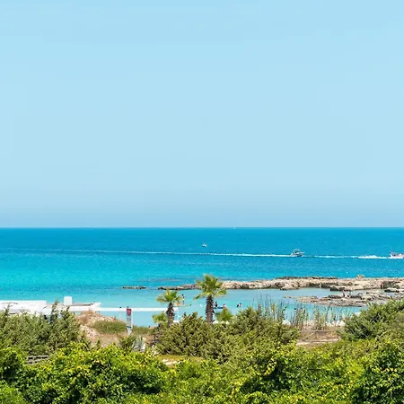 Beachfront Apartment With Amazing Sea View Balconies Otranto Exterior photo